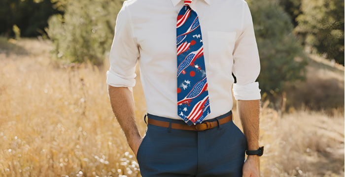 Labor Day Weekend Men's Tie