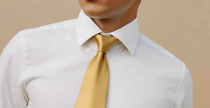 mens silk gold ties