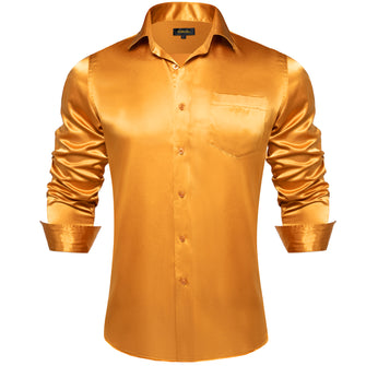 gold shirt for men