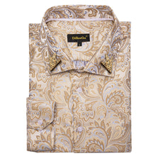 off white paisley shirt