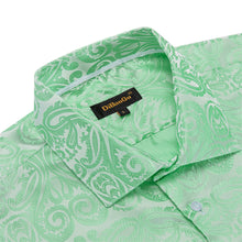 green mens shirt