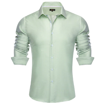 green dress shirt