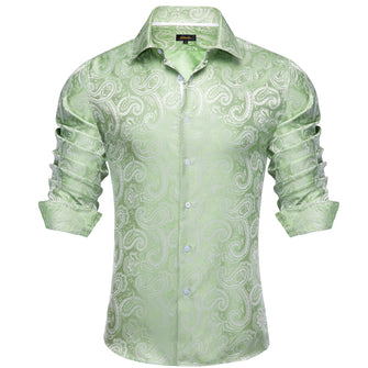 mint green shirt mens