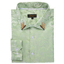 green floral mens shirt