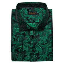 mens floral green shirt