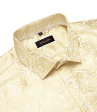 mens white floral dress shirt