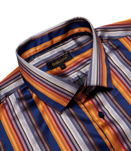 orange blue mens shirt