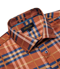 dark orange dress shirt