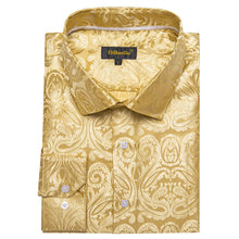 yellow paisley shirt