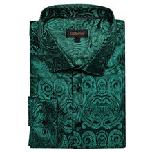 dark green dress shirt