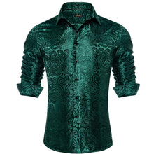 dark green shirt