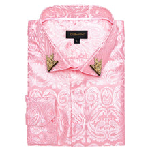 pink dress shirt men