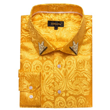 orange mens dress shirt