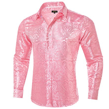 pink collared shirt