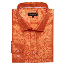 burnt orange dress shirt