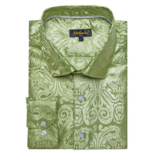 olive green shirt mens