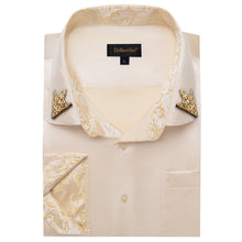 mens white silk dress shirt