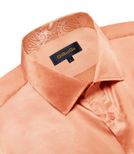 orange oxford shirt