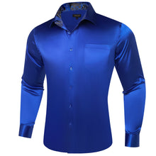 cobalt blue mens shirt