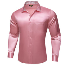 pink long sleeve shirt