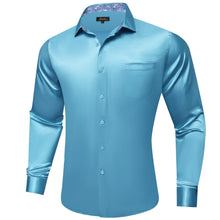 light blue long sleeve shirt