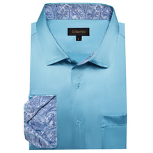 mens blue shirt