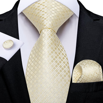 white neck tie