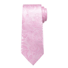 fashion wedding blush pink floral suit tie handkerchief cufflinks set