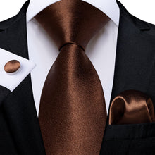 dark brown tie