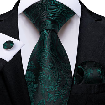 mens green tie