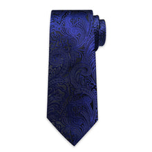 navy blue floral tie