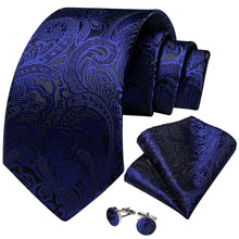 cobalt blue tie