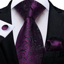 dark purple tie