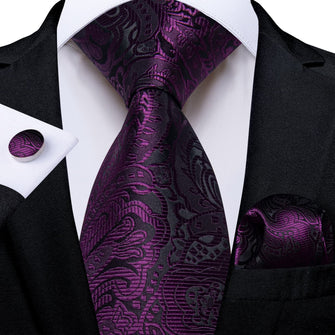 dark purple tie