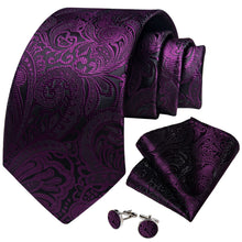 purple neck tie