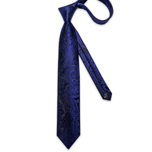 blue neck tie