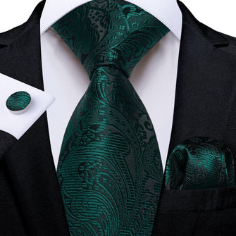 forest green tie