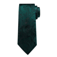 olive green floral tie