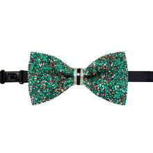 Gorgeous Plastic Green Diamond Men's Pre-Bowtie