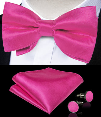 rose red bow tie