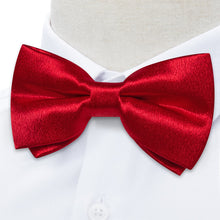 mens red bow tie