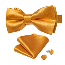 rose gold bow ties