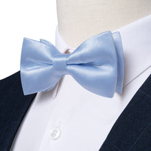 baby blue bow tie