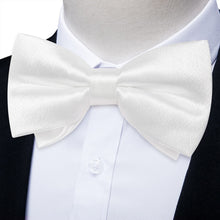 white bow ties