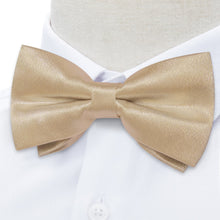 champagne color bow tie