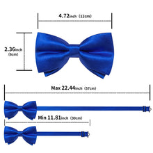 navy blue bow ties