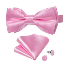 light pink bow tie