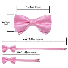 pink bow ties