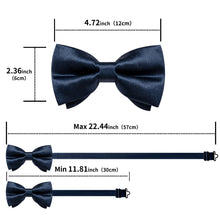 navy blue bowtie