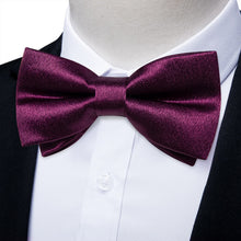 purple bow tie